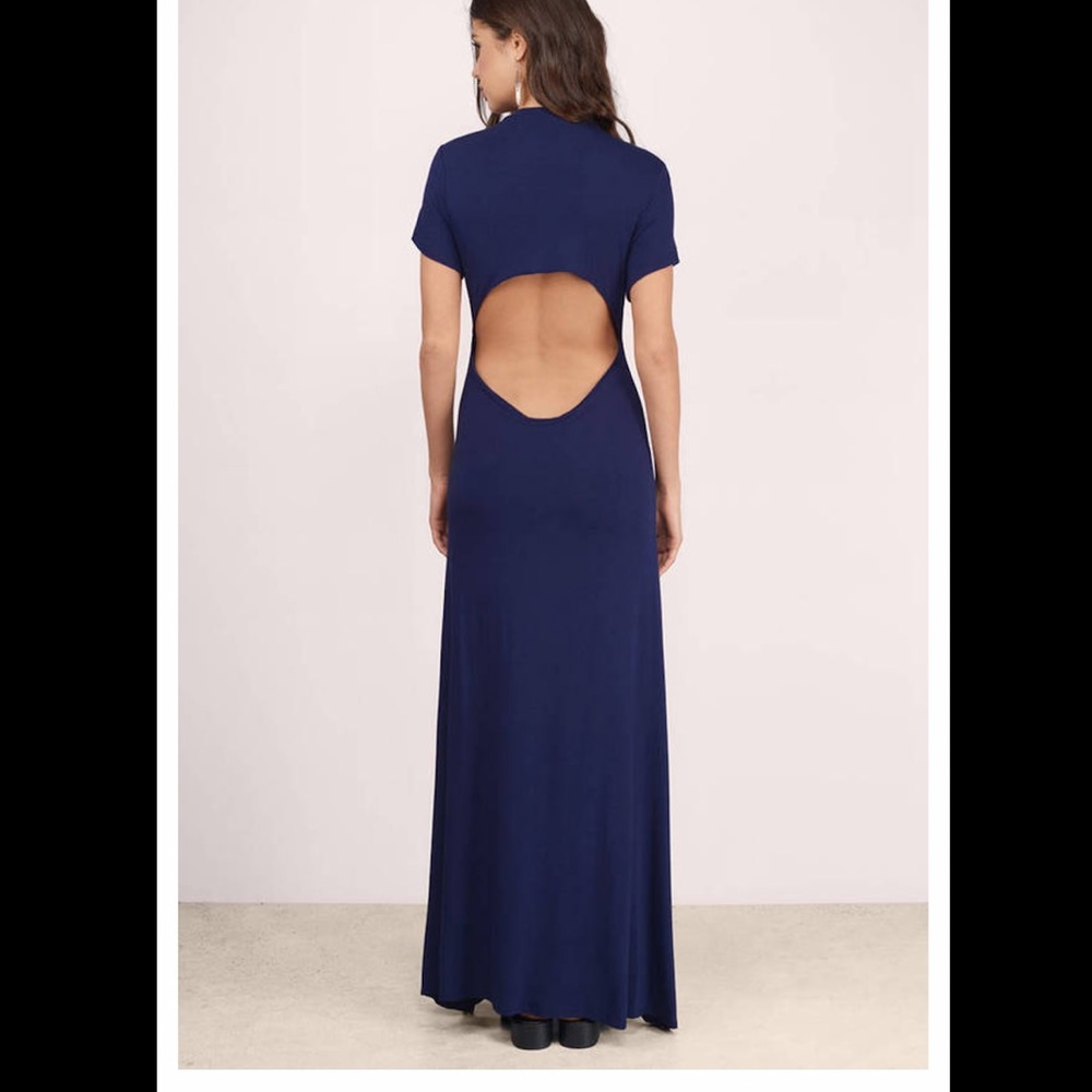 ARMY GREEN! Back Keyhole Maxi T dress